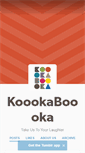 Mobile Screenshot of koookaboooka.com